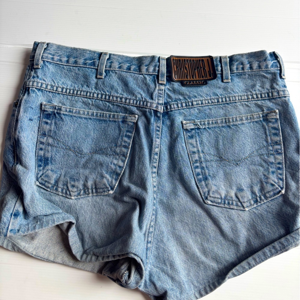 Christopher J Classics Denim Shorts Size 36